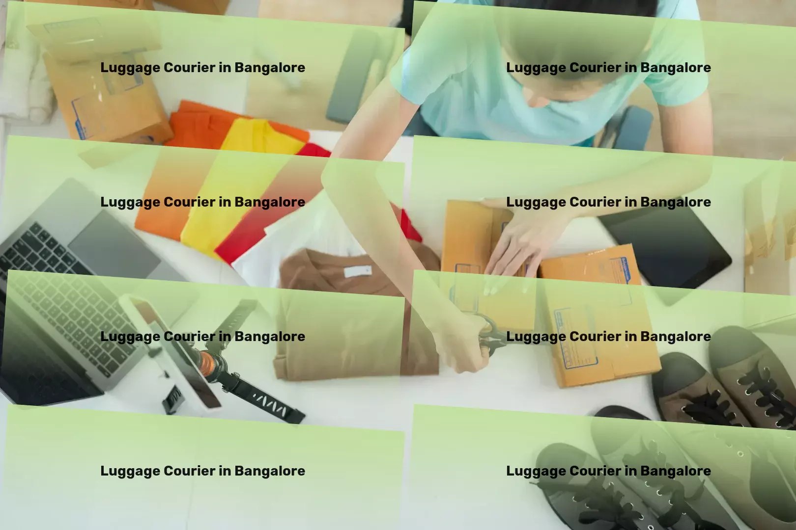 Luggage Courier in Bangalore, Karnataka (KA) Where fashion meets comfort and style! - High-speed cargo forwarding