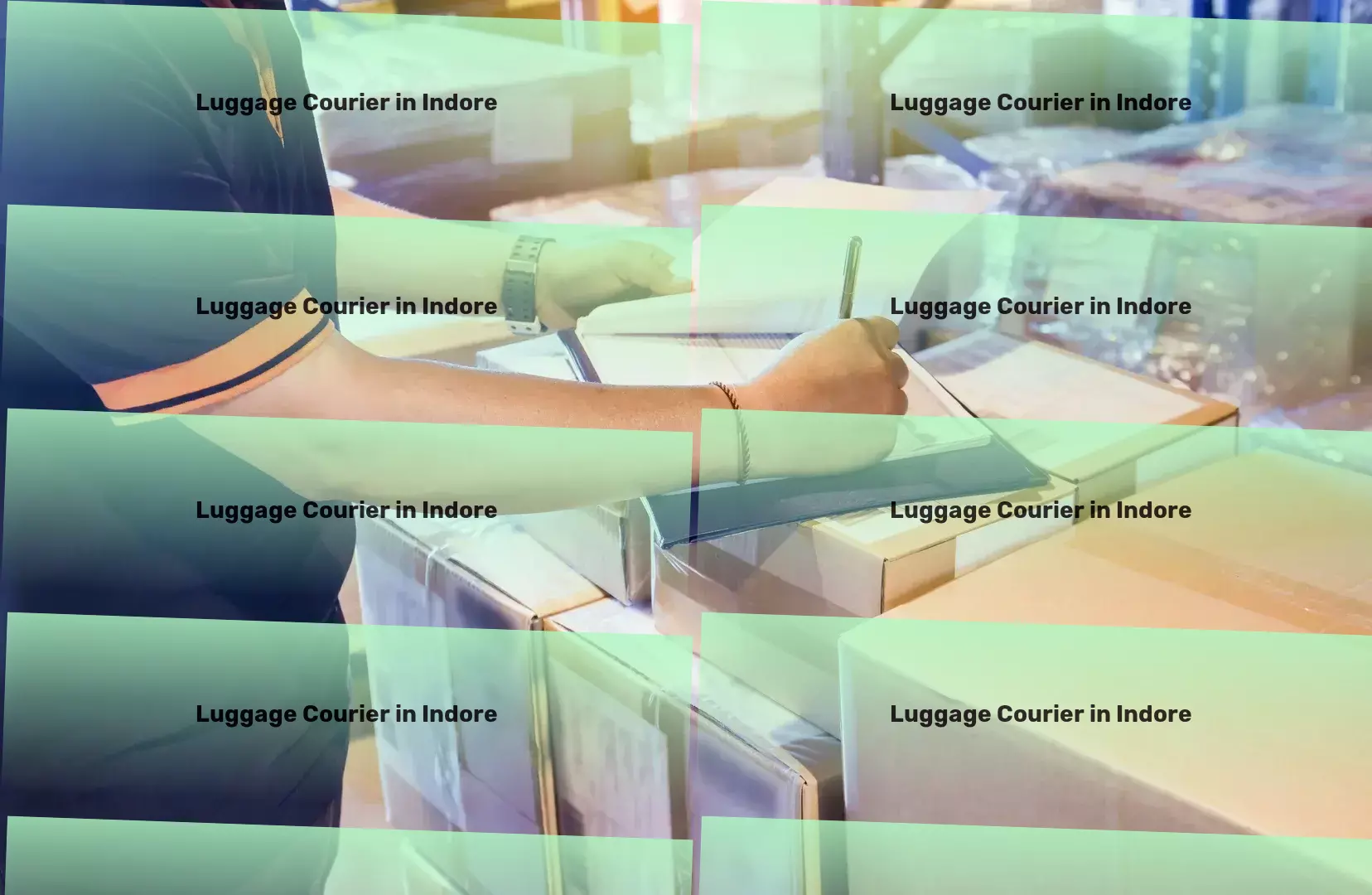 Luggage Courier in Indore, Madhya Pradesh (MP) Where every shipment matters and every journey is valued! - Bulk goods transportation