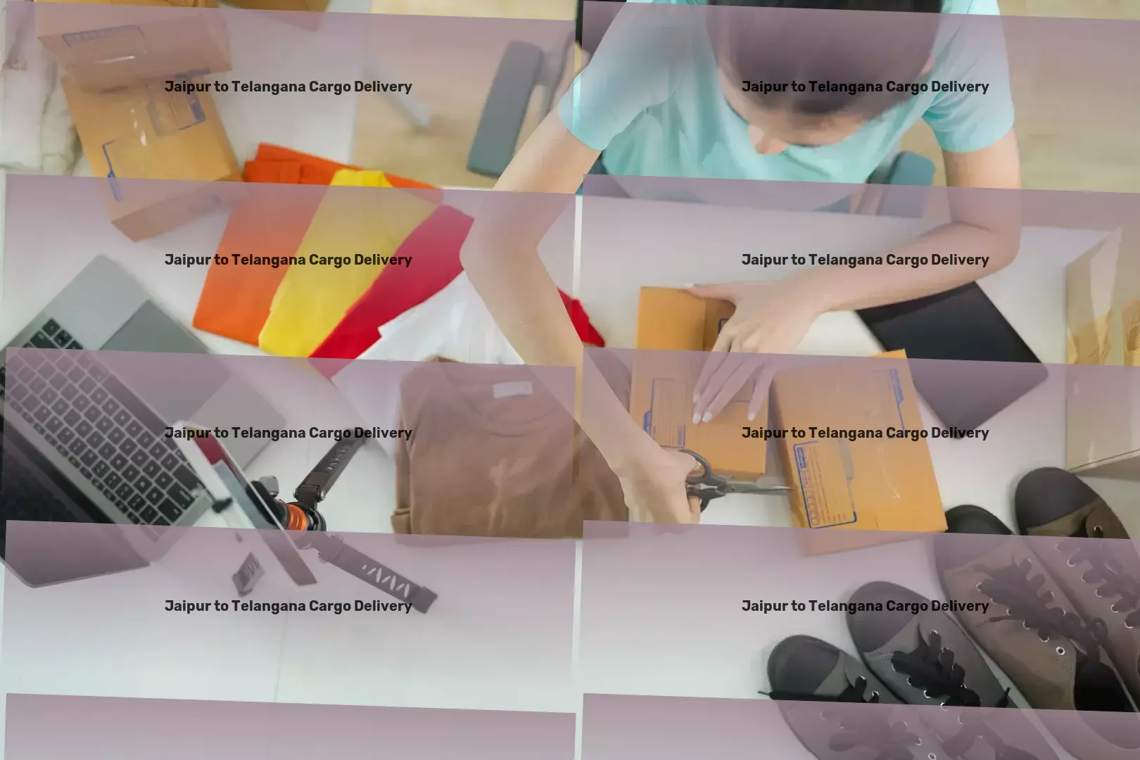 Jaipur to Telangana Cargo Delivery Experience the thrill of Indian journeys like never before! - Cross-country cargo transport