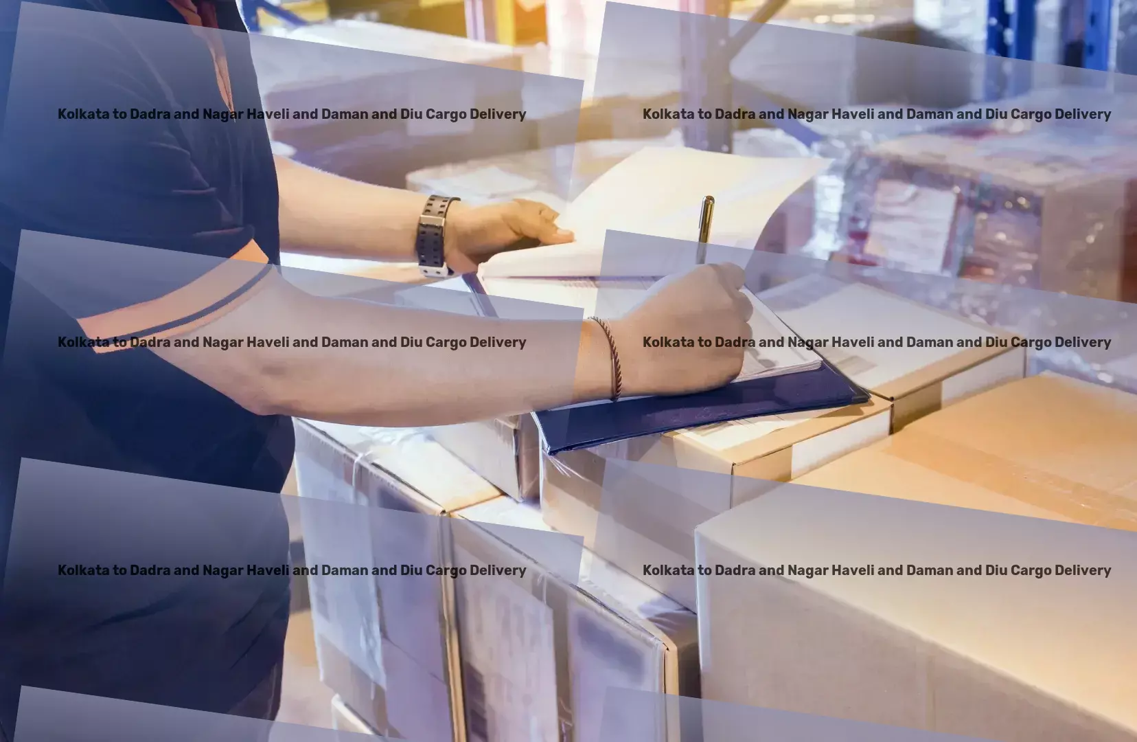 Kolkata to Dadra And Nagar Haveli And Daman And Diu Cargo Delivery Optimize your shipping journey within the dynamic Indian market! - Multi-city freight solutions