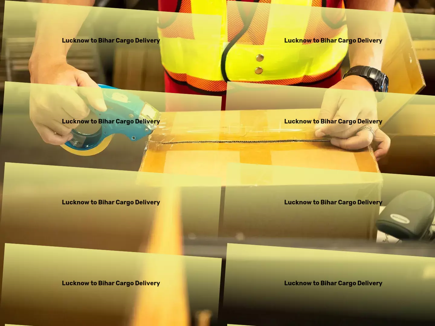 Lucknow to Bihar Cargo Delivery Effortless transportation solutions tailored for you! - Full load transport services