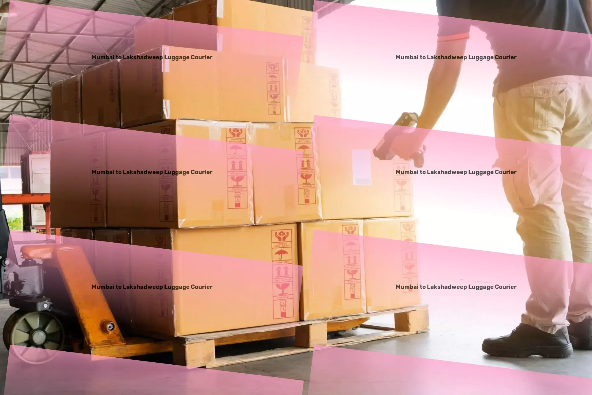 Mumbai to Lakshadweep Luggage Courier Crafted for perfection in Indian goods transit operations! - Professional freight forwarding