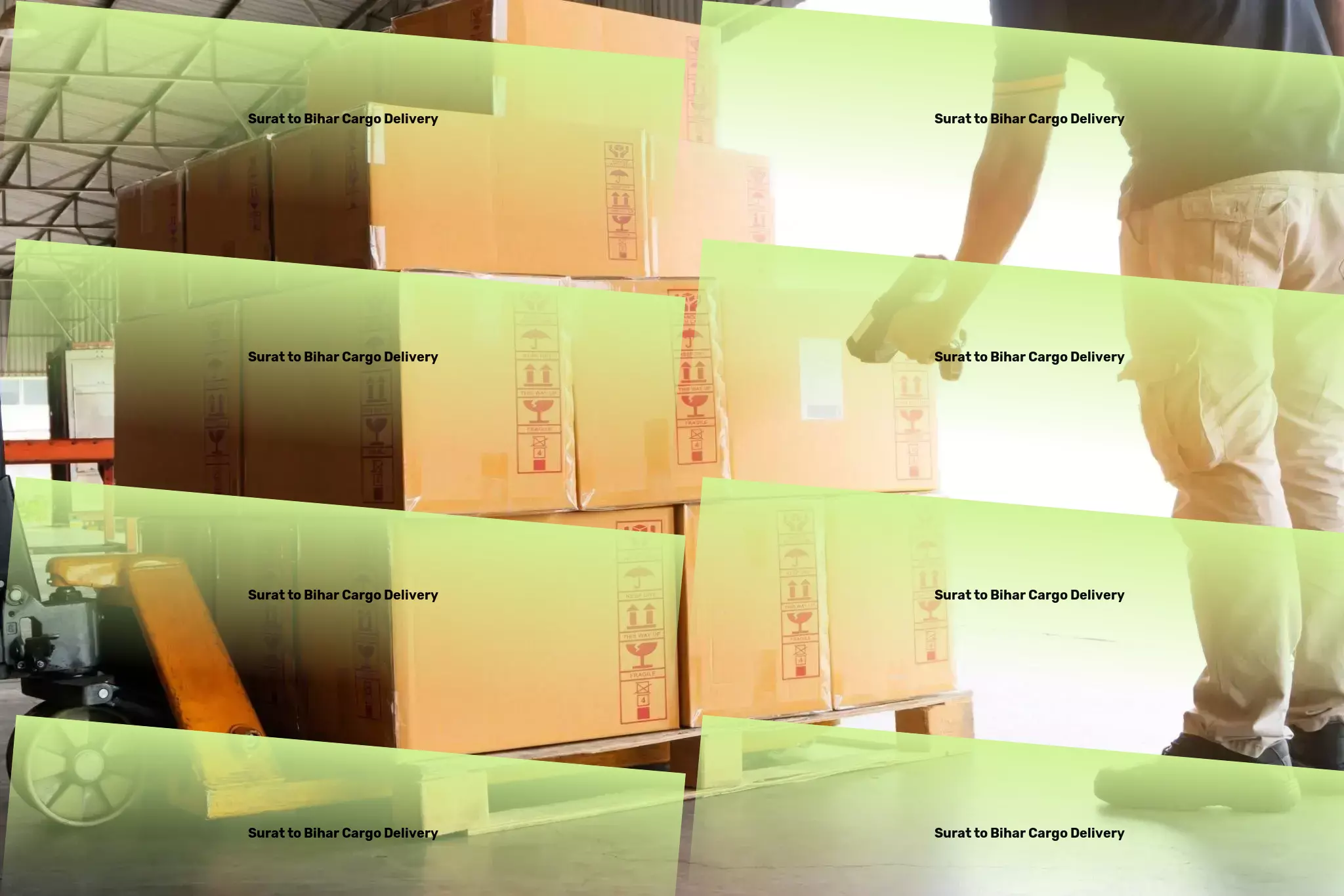 Surat to Bihar Cargo Delivery Your key to unlocking a new era of Indian travel! - Advanced freight coordination